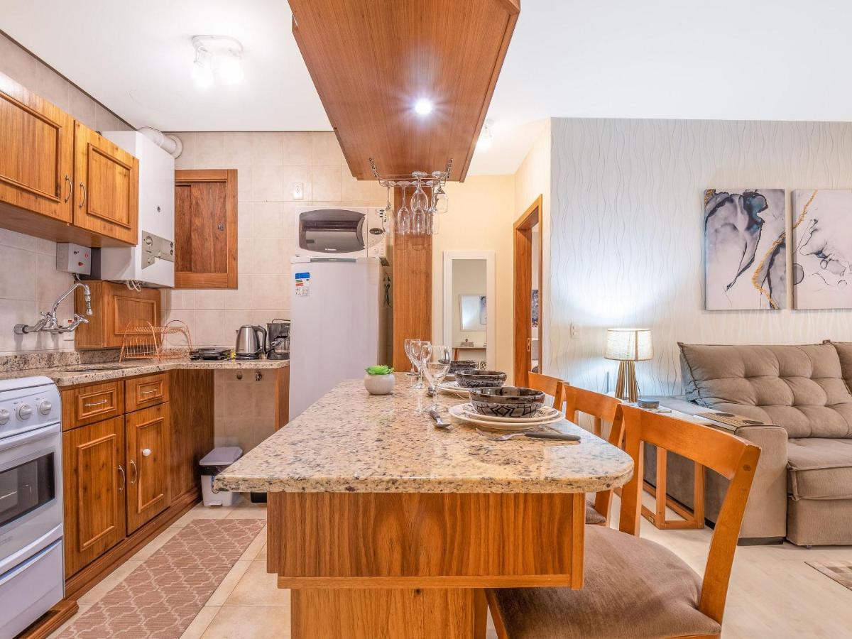 Palladio 304 - Gramado 400 Metros Rua Coberta Apartment ภายนอก รูปภาพ
