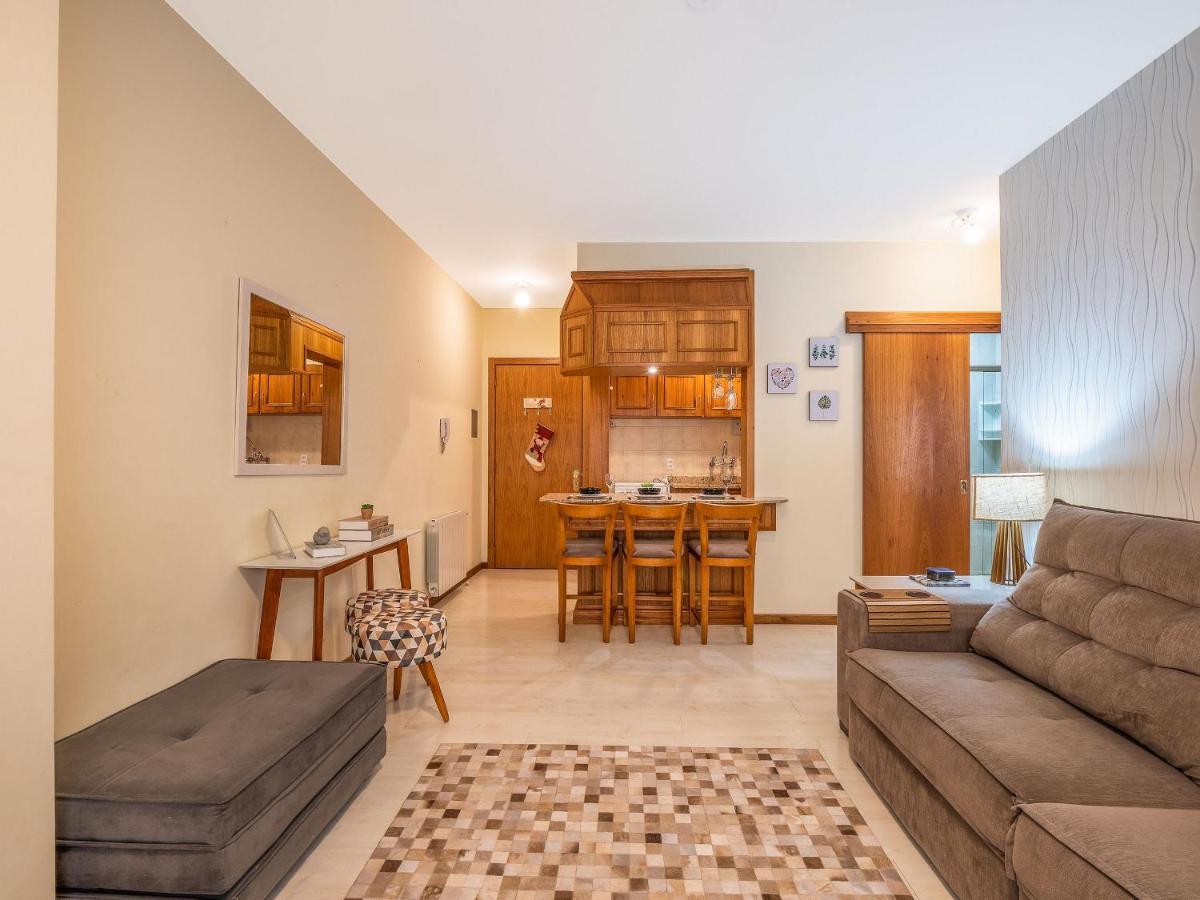 Palladio 304 - Gramado 400 Metros Rua Coberta Apartment ภายนอก รูปภาพ