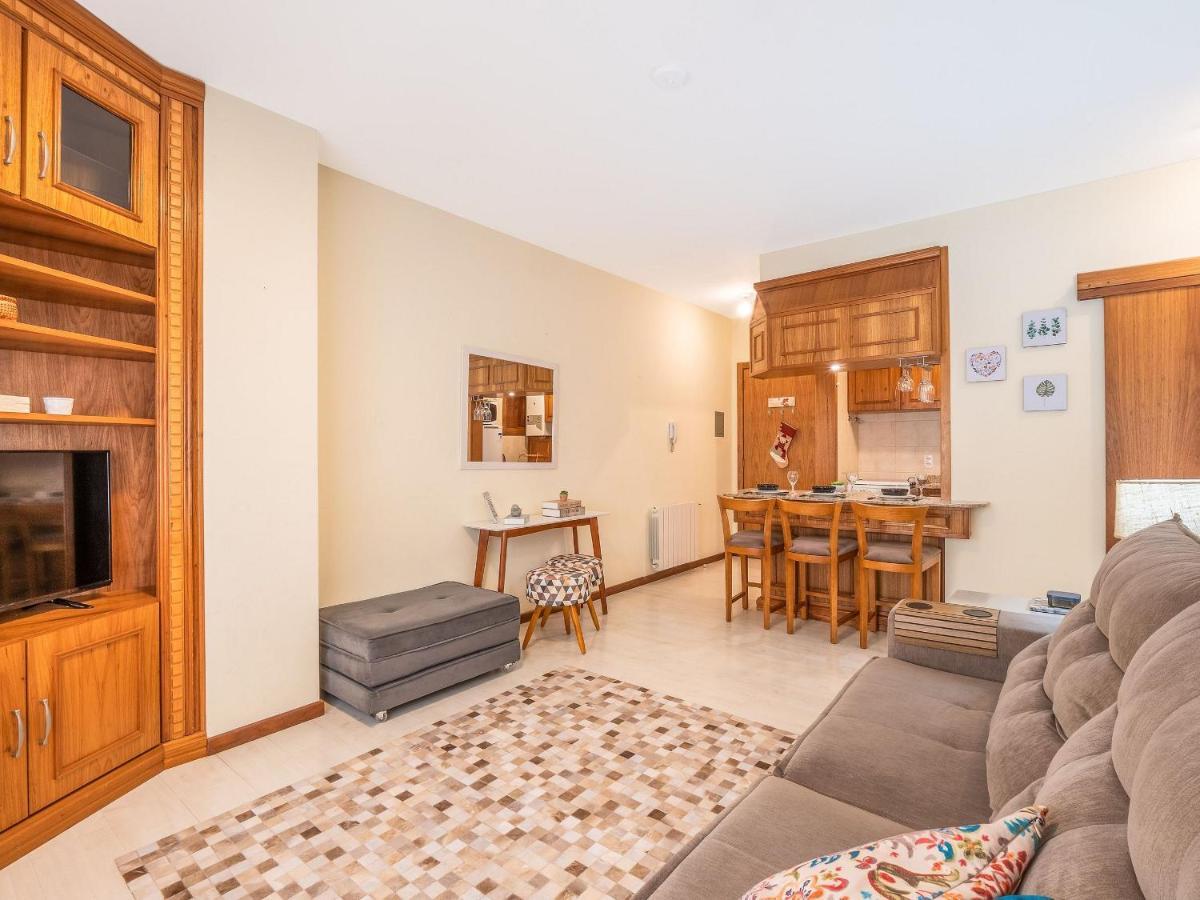 Palladio 304 - Gramado 400 Metros Rua Coberta Apartment ภายนอก รูปภาพ