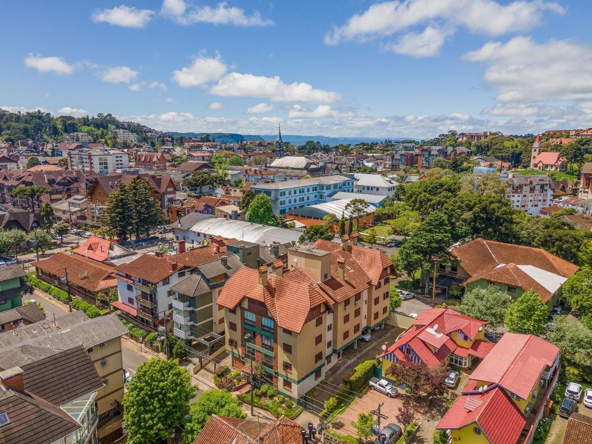 Palladio 304 - Gramado 400 Metros Rua Coberta Apartment ภายนอก รูปภาพ