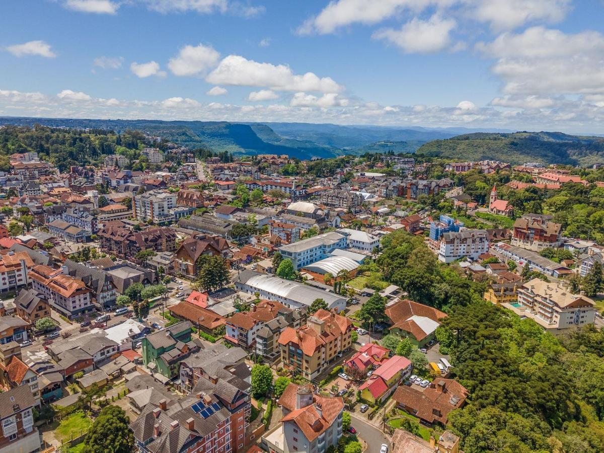 Palladio 304 - Gramado 400 Metros Rua Coberta Apartment ภายนอก รูปภาพ